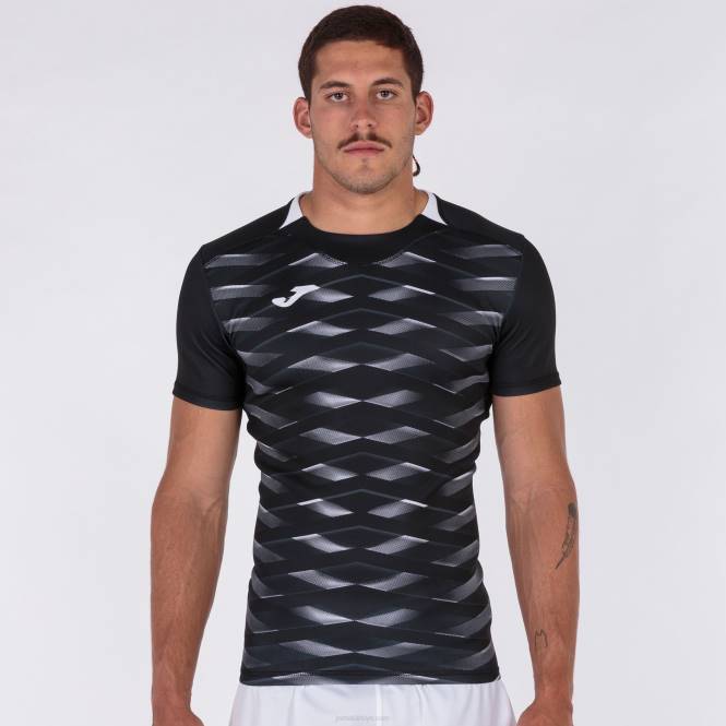 gömlek kısa kollu myskin ii Joma siyah erkekler 0RJD2942