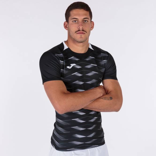 gömlek kısa kollu myskin ii Joma siyah erkekler 0RJD2942