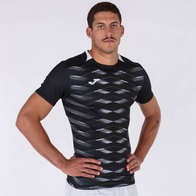 gömlek kısa kollu myskin ii Joma siyah erkekler 0RJD2942