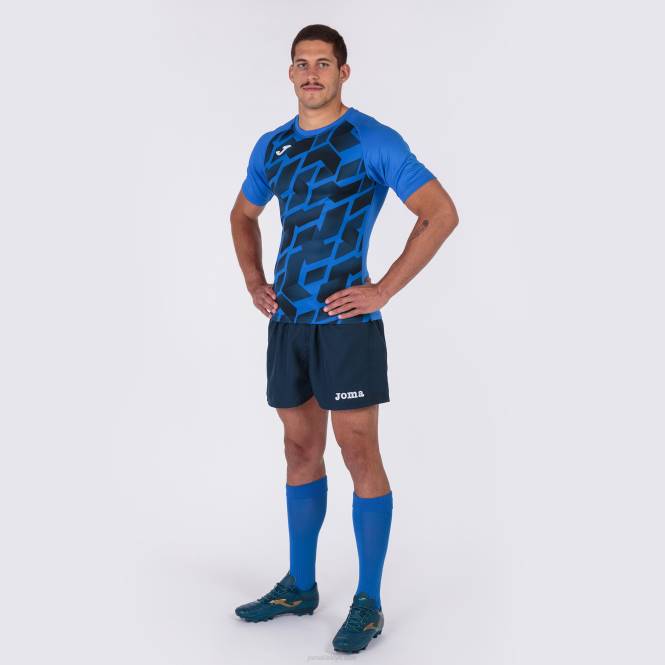 gömlek kısa kollu myskin iii Joma kraliyet mavisi lacivert erkekler 0RJD1014