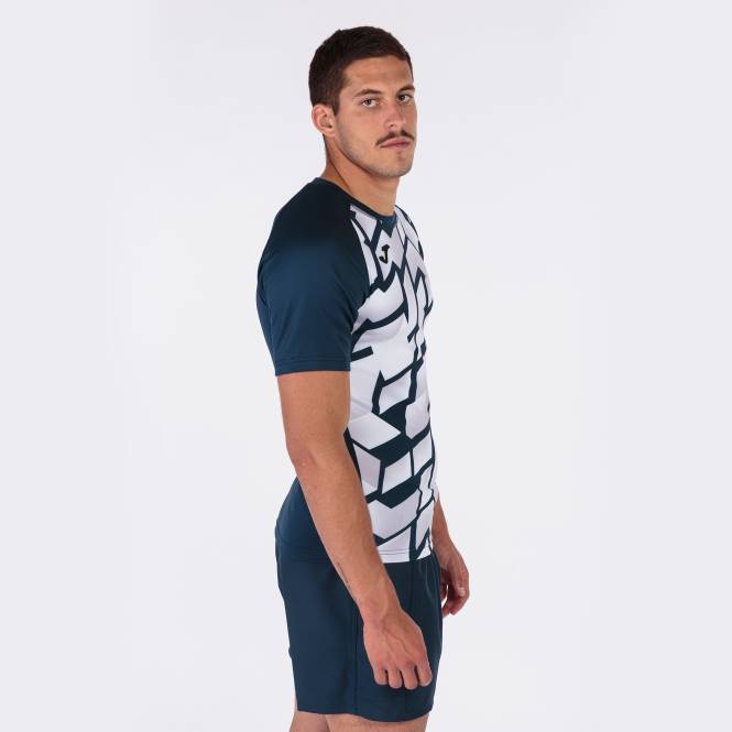 gömlek kısa kollu myskin iii Joma lacivert beyaz erkekler 0RJD4734