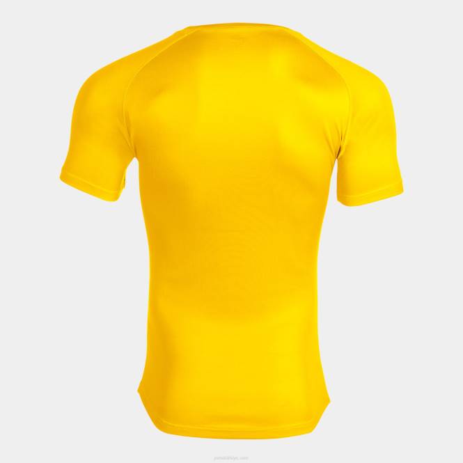 gömlek kısa kollu myskin iii Joma sarı yeşil erkekler 0RJD3106