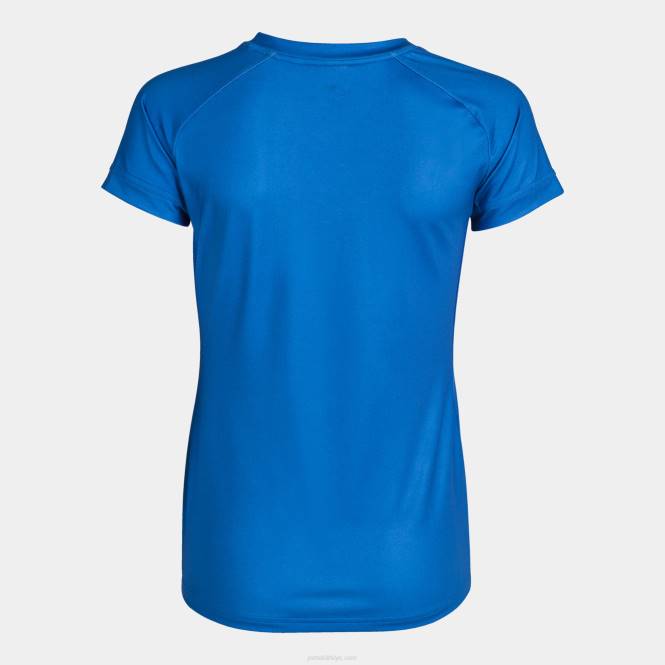 gömlek kısa kollu olimpia Joma kraliyet mavisi beyaz kadınlar 0RJD1726