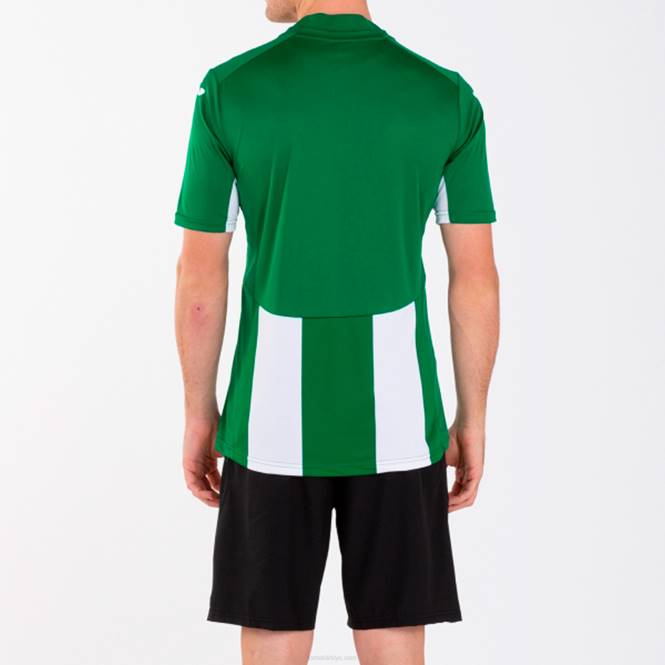gömlek kısa kollu pisa Joma yeşil beyaz erkekler 0RJD787