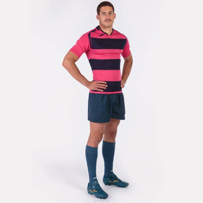 gömlek kısa kollu prorugby ii Joma Mor pembe erkekler 0RJD830