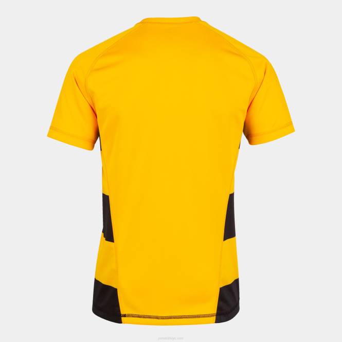 gömlek kısa kollu prorugby ii Joma kehribar siyahı erkekler 0RJD3057