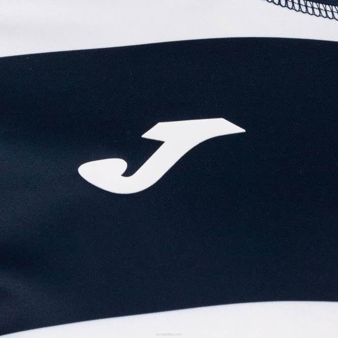 gömlek kısa kollu prorugby ii Joma lacivert beyaz erkekler 0RJD817