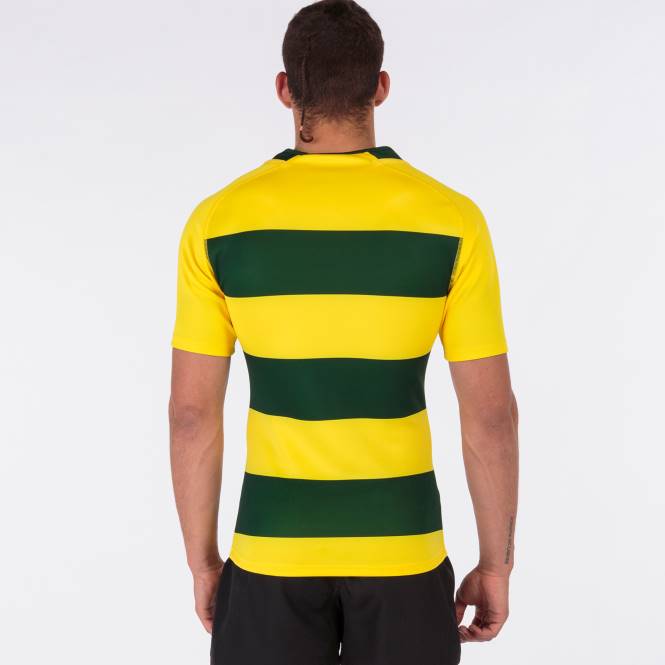 gömlek kısa kollu prorugby ii Joma yeşil sarı erkekler 0RJD4699