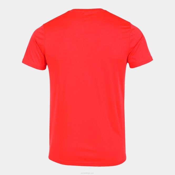 gömlek kısa kollu rekor ii Joma floresan mercan erkekler 0RJD4259