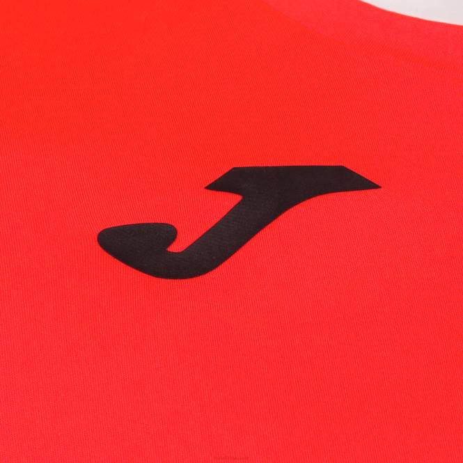 gömlek kısa kollu rekor ii Joma floresan mercan erkekler 0RJD4259