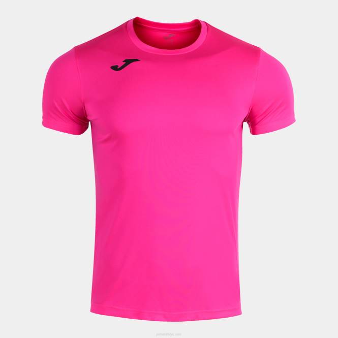 gömlek kısa kollu rekor ii Joma floresan pembe erkekler 0RJD30