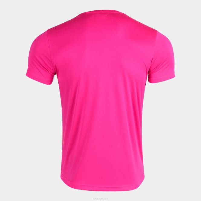 gömlek kısa kollu rekor ii Joma floresan pembe erkekler 0RJD30