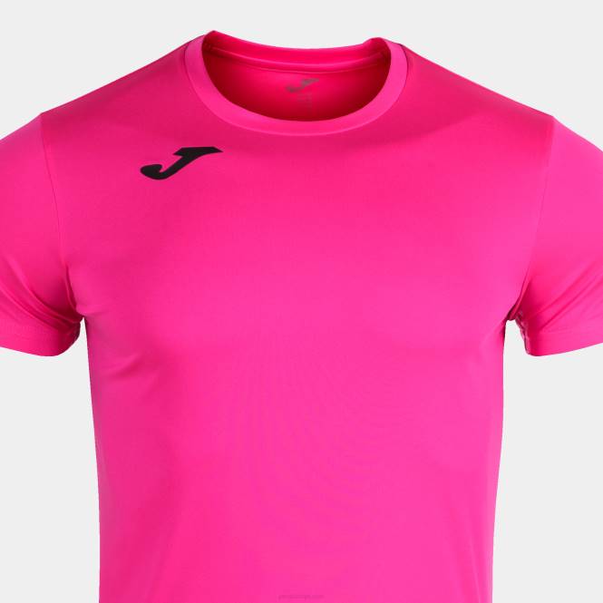 gömlek kısa kollu rekor ii Joma floresan pembe erkekler 0RJD30