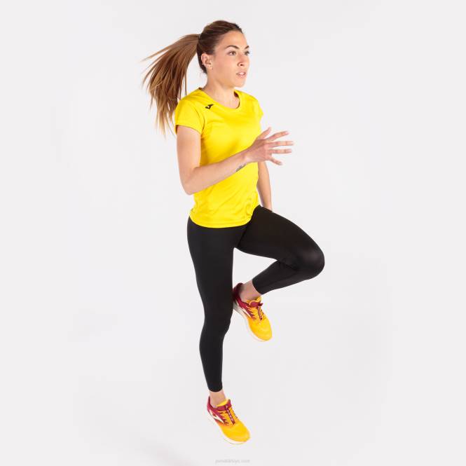 gömlek kısa kollu rekor ii Joma sarı kadınlar 0RJD2484