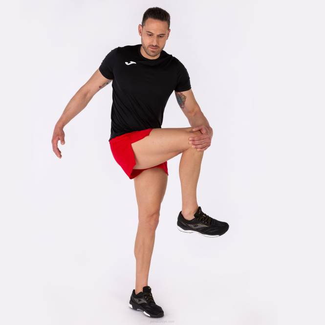 gömlek kısa kollu rekor ii Joma siyah erkekler 0RJD14