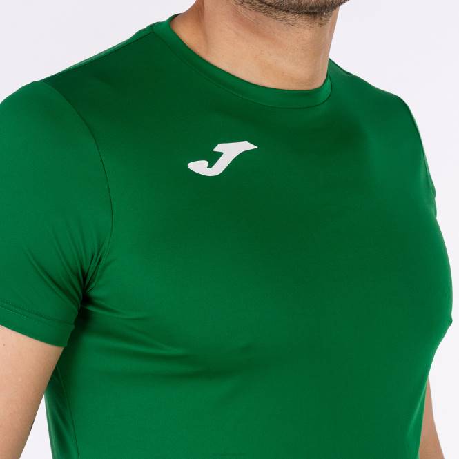 gömlek kısa kollu rekor ii Joma yeşil erkekler 0RJD3054