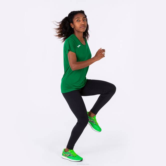 gömlek kısa kollu rekor ii Joma yeşil kadınlar 0RJD2110