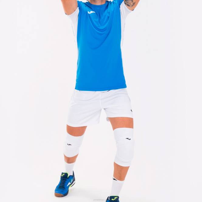 gömlek kısa kollu superliga Joma kraliyet mavisi beyaz erkekler 0RJD149