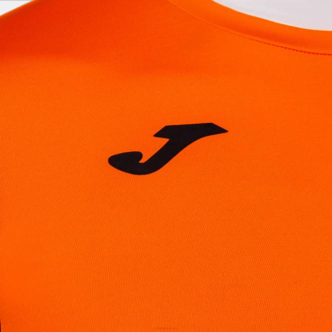 gömlek kısa kollu superliga Joma turuncu siyah erkekler 0RJD1525