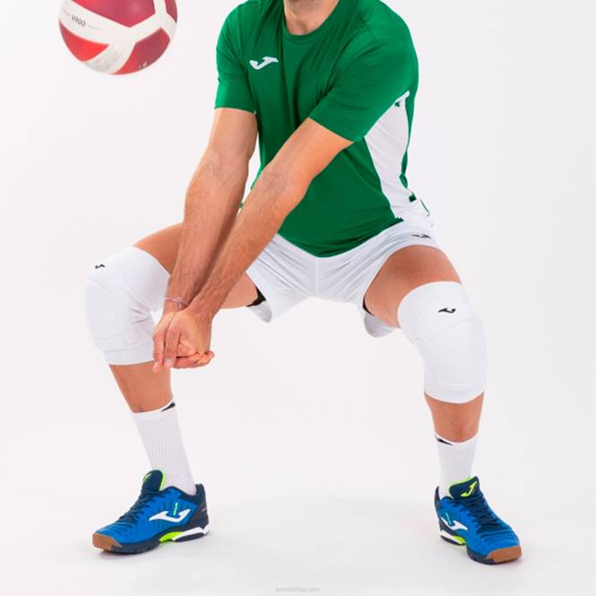 gömlek kısa kollu superliga Joma yeşil beyaz erkekler 0RJD3132