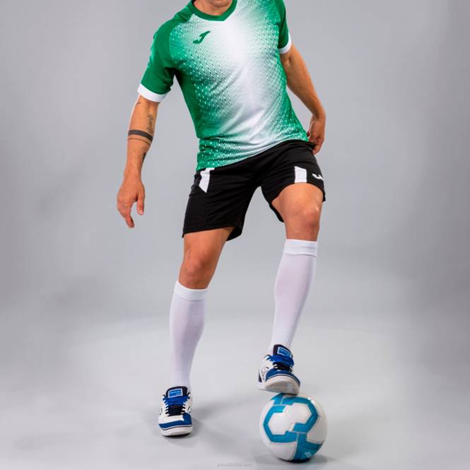 gömlek kısa kollu süpernova Joma yeşil beyaz erkekler 0RJD974