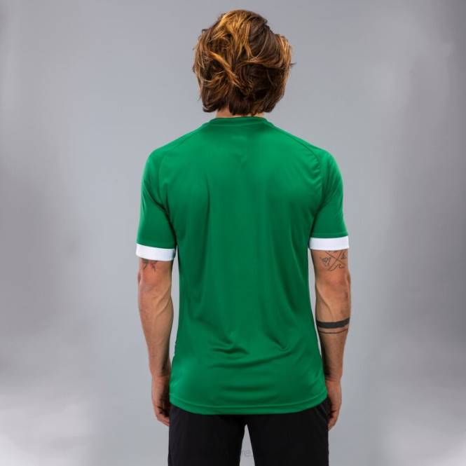 gömlek kısa kollu süpernova Joma yeşil beyaz erkekler 0RJD974