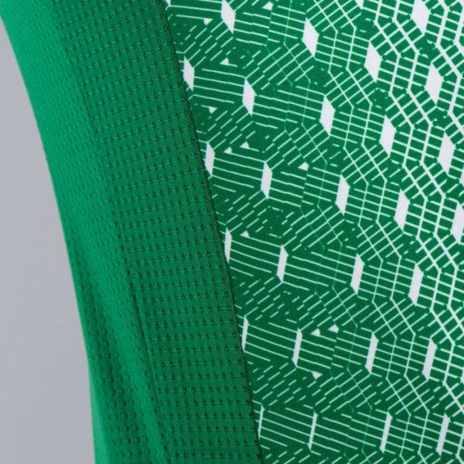 gömlek kısa kollu süpernova Joma yeşil beyaz erkekler 0RJD974