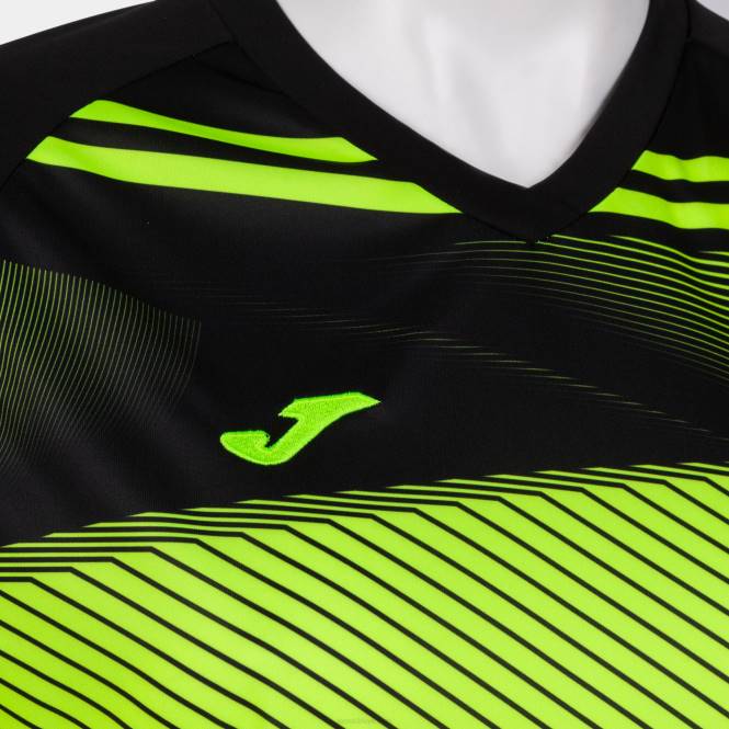 gömlek kısa kollu süpernova ii Joma floresan sarı siyah kadınlar 0RJD1627