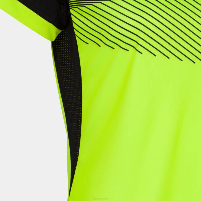 gömlek kısa kollu süpernova ii Joma floresan sarı siyah kadınlar 0RJD1627