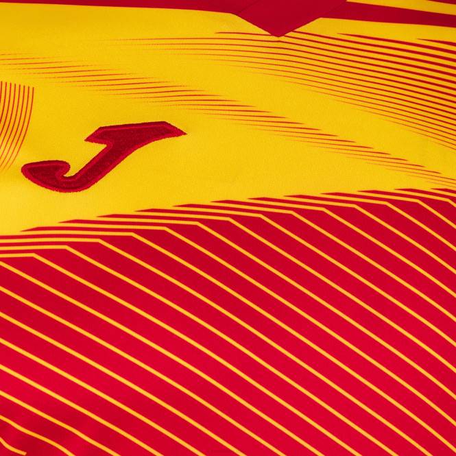 gömlek kısa kollu süpernova ii Joma kırmızı Sarı erkekler 0RJD3162