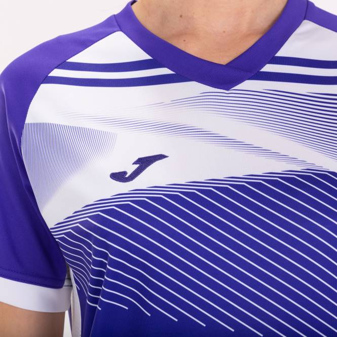 gömlek kısa kollu süpernova ii Joma mor beyaz kadınlar 0RJD1622