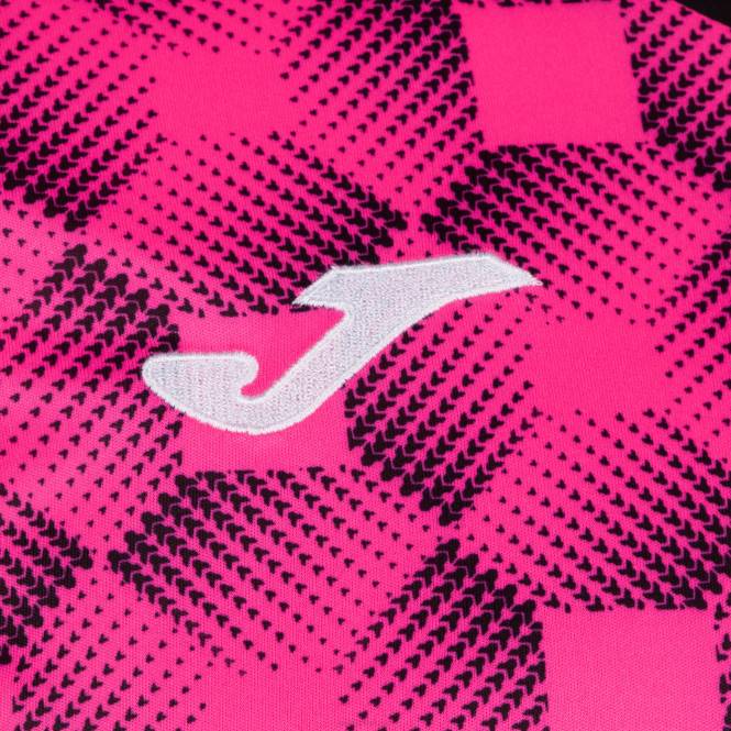 gömlek kısa kollu süpernova iii Joma floresan pembe siyah erkekler 0RJD4270