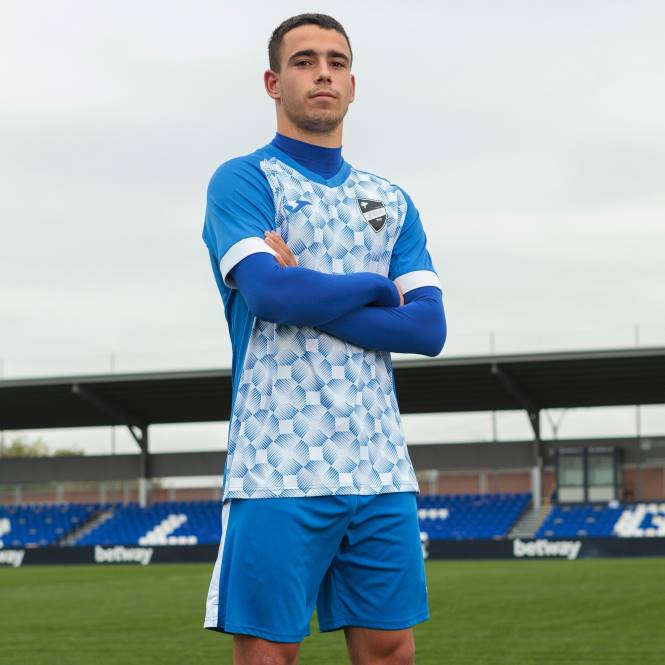 gömlek kısa kollu süpernova iii Joma kraliyet mavisi beyaz erkekler 0RJD4280