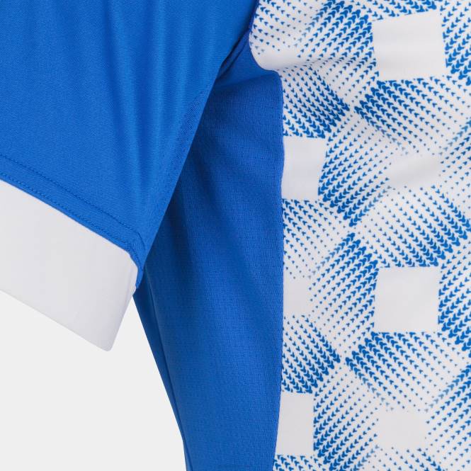 gömlek kısa kollu süpernova iii Joma kraliyet mavisi beyaz erkekler 0RJD4280