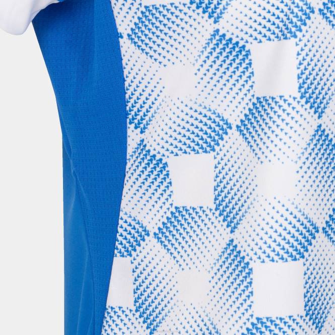 gömlek kısa kollu süpernova iii Joma kraliyet mavisi beyaz kadınlar 0RJD2473