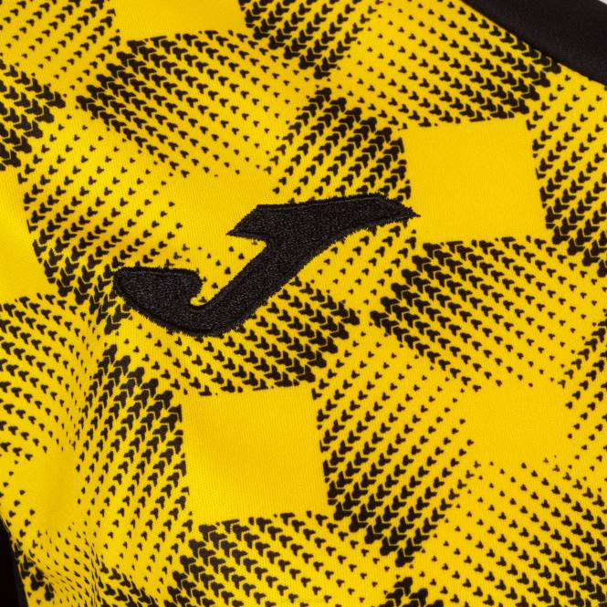 gömlek kısa kollu süpernova iii Joma siyah Sarı kadınlar 0RJD2200