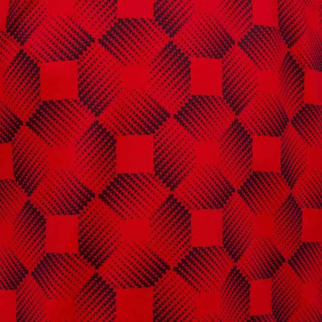 gömlek kısa kollu süpernova iii Joma siyah kırmızı erkekler 0RJD117