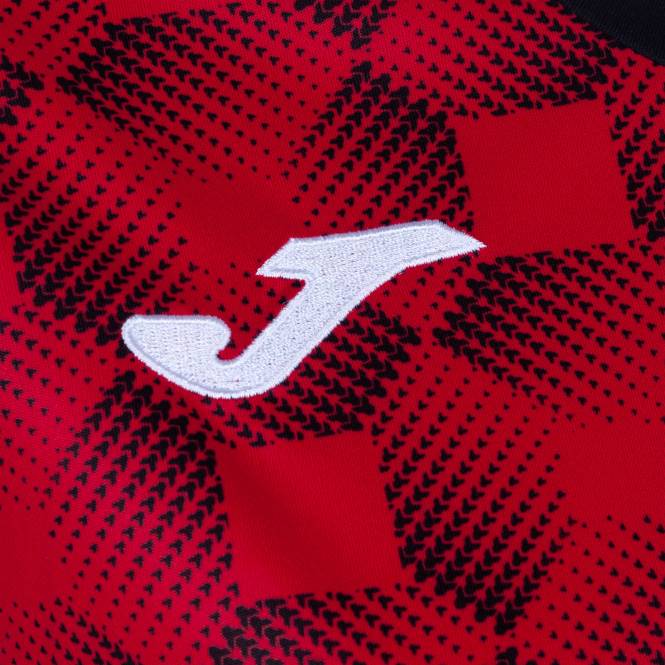 gömlek kısa kollu süpernova iii Joma siyah kırmızı kadınlar 0RJD1889