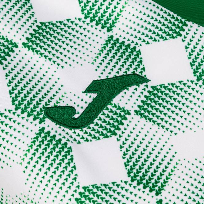 gömlek kısa kollu süpernova iii Joma yeşil beyaz kadınlar 0RJD2664