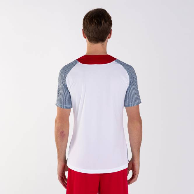 gömlek kısa kollu temel ii Joma beyaz lacivert erkekler 0RJD922