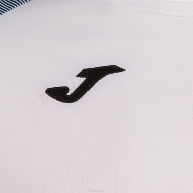 gömlek kısa kollu temel ii Joma beyaz lacivert erkekler 0RJD922