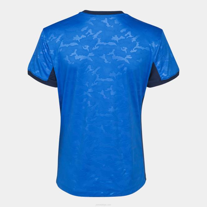 gömlek kısa kollu toletum ii Joma kraliyet mavisi lacivert kadınlar 0RJD3628