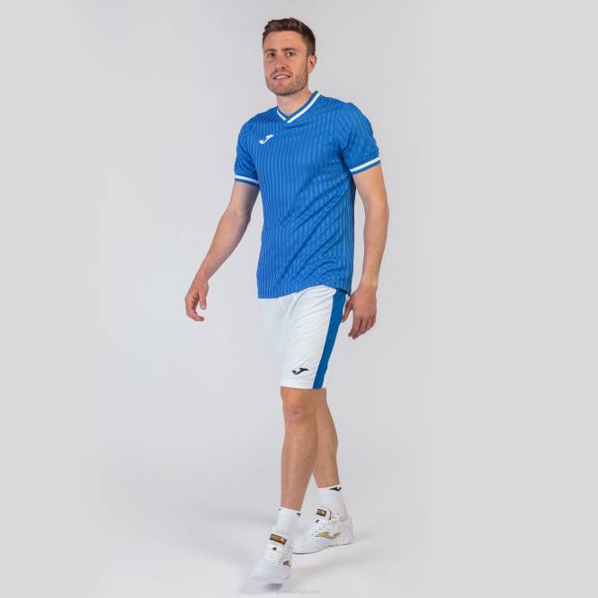 gömlek kısa kollu toletum iii Joma Kraliyet mavisi erkekler 0RJD1006