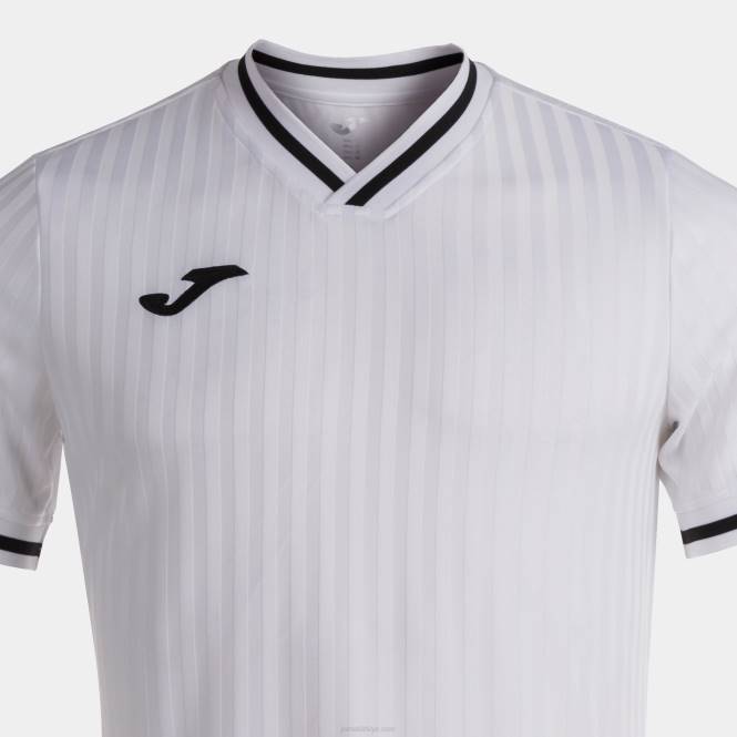 gömlek kısa kollu toletum iii Joma beyaz erkekler 0RJD3260