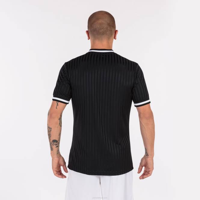 gömlek kısa kollu toletum iii Joma siyah erkekler 0RJD1347