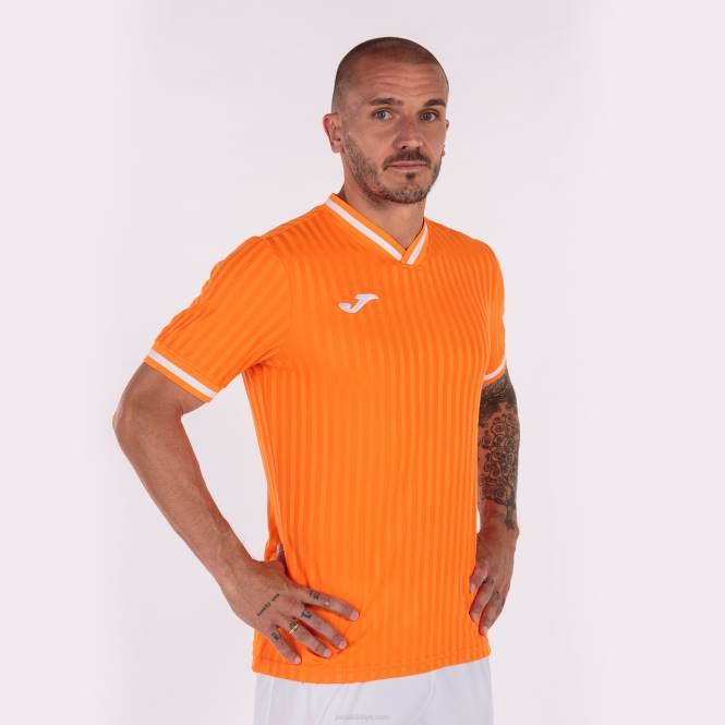 gömlek kısa kollu toletum iii Joma turuncu erkekler 0RJD739