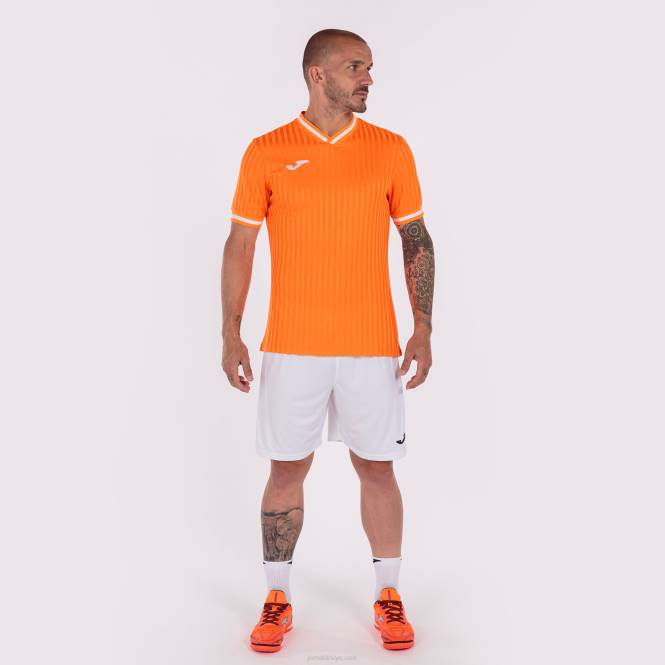 gömlek kısa kollu toletum iii Joma turuncu erkekler 0RJD739