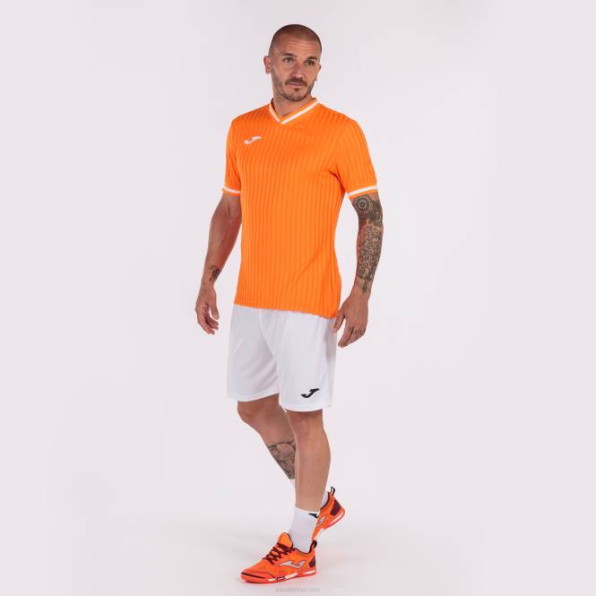 gömlek kısa kollu toletum iii Joma turuncu erkekler 0RJD739