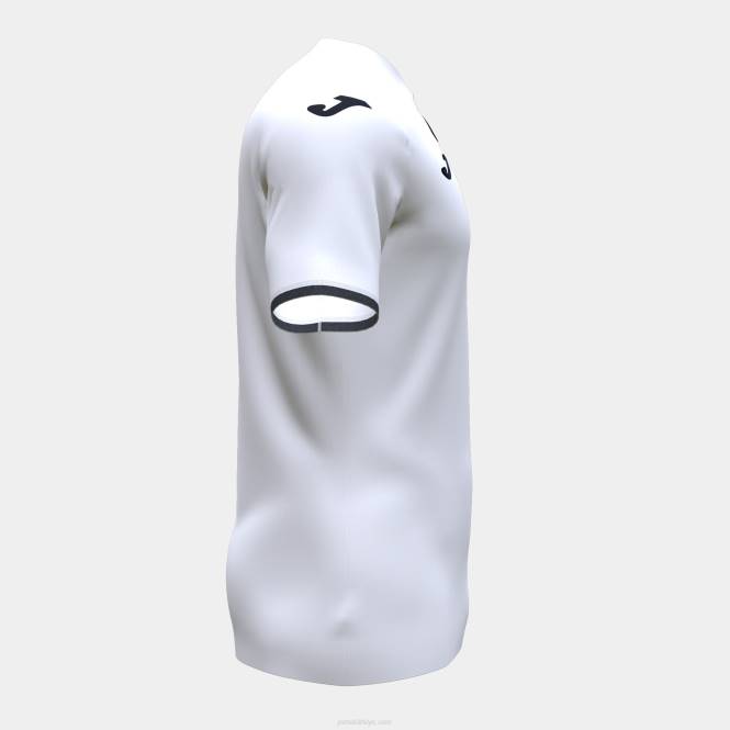 gömlek kısa kollu toletum iv Joma siyah beyaz erkekler 0RJD4644