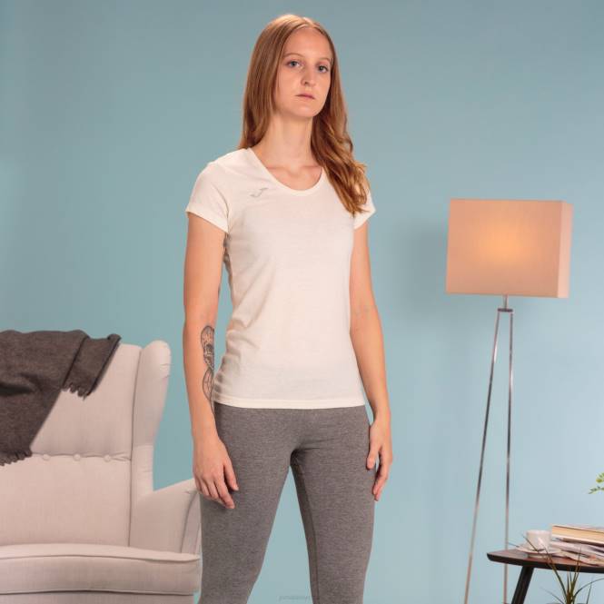 gömlek kısa kollu verona Joma bej kadınlar 0RJD1645